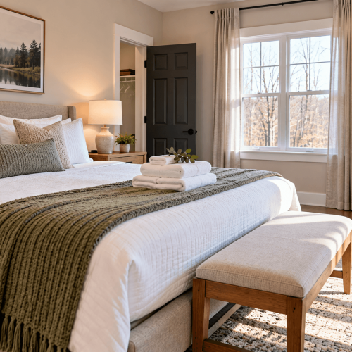 Roamza AIRBNB & VACATION RENTAL TURNOVER CLEANING BEDROOMS