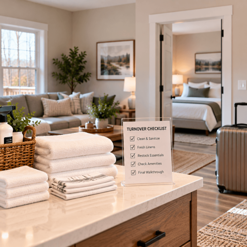 Roamza AIRBNB & VACATION RENTAL TURNOVER CLEANING turnover support